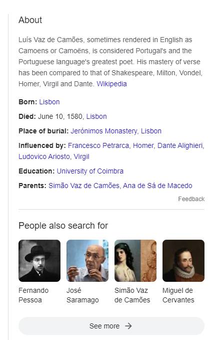 Knowledge Panel Google